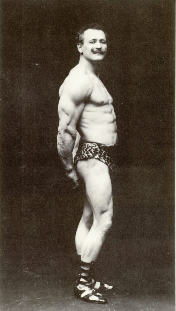 Eugen Sandow in Melbourne, 1902